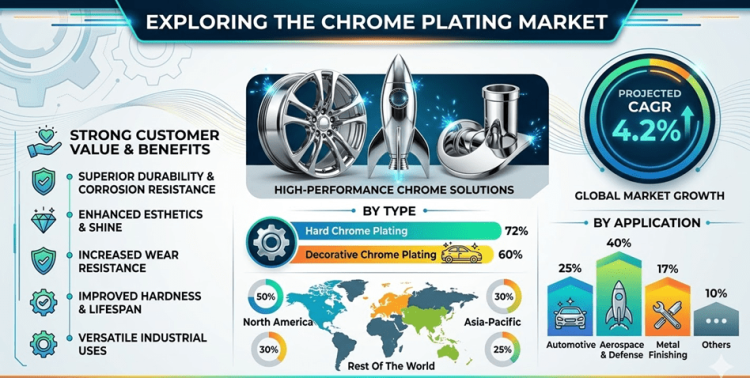 Shine, Strength, and Survival: How the Global Chrome Plating Market Is Navigating Regulation, Reinvention, and a USD 29.5 Billion Future by 2035