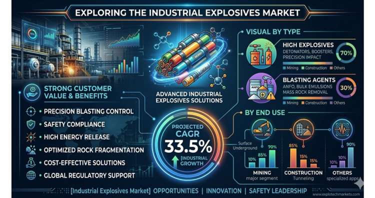 Industrial Explosives Market: A $600 Billion Opportunity by 2035 Driven by Mining Boom and Infrastructure Revolution